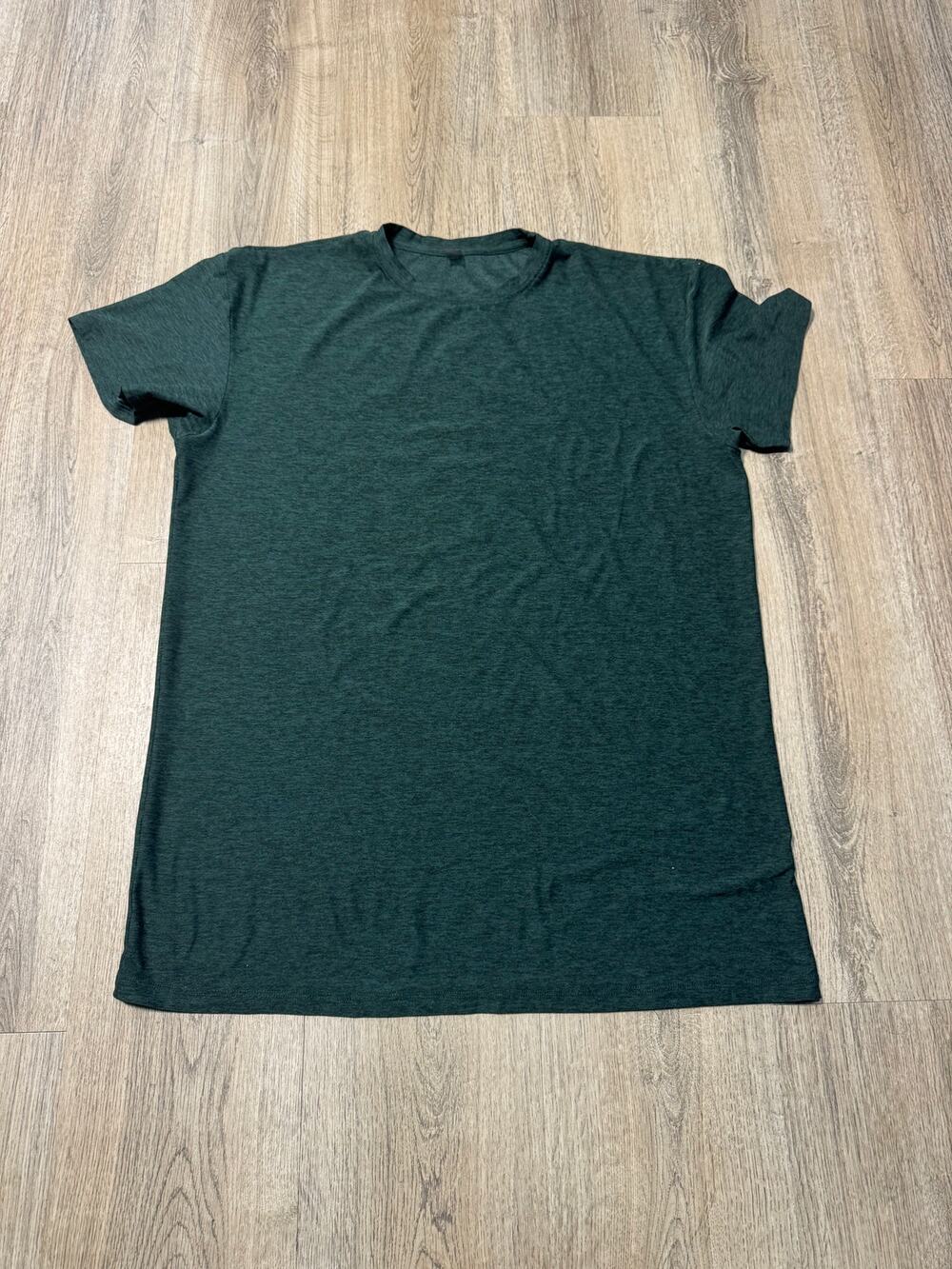 Beyond Yoga Men's Forest Green Crewneck Tee
